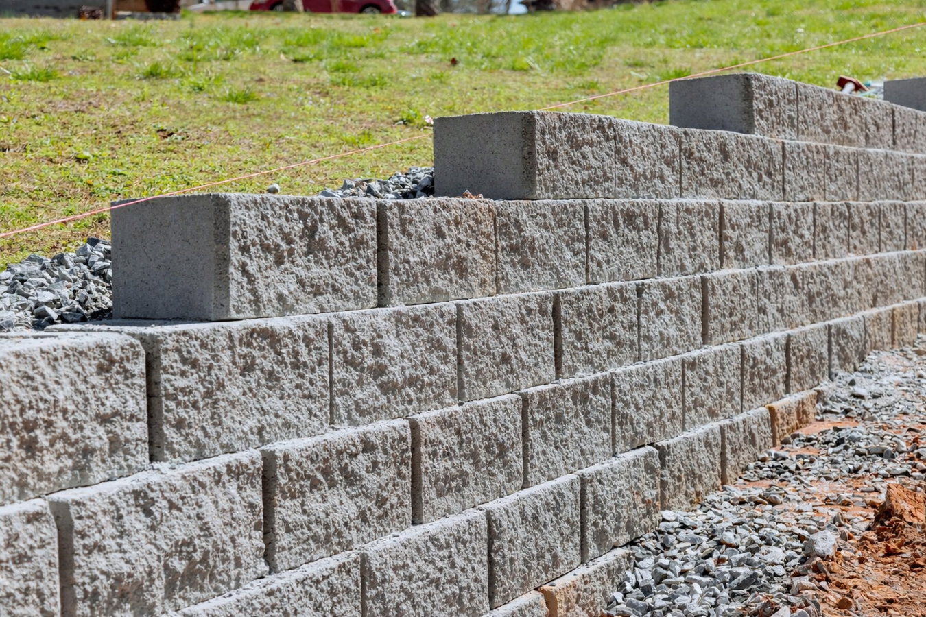 Concrete retaining walls in Yorkville, IL