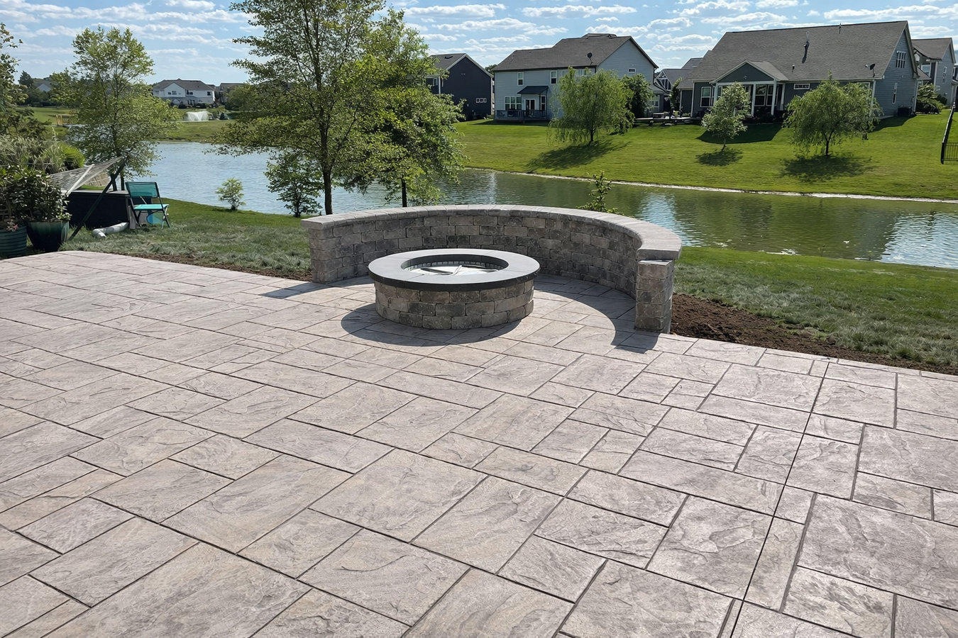Decorative concrete in Yorkville, IL